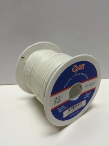87-7007-1, Grote Industries Co., WIRE, 14GA, WHITE - 87-7007-1