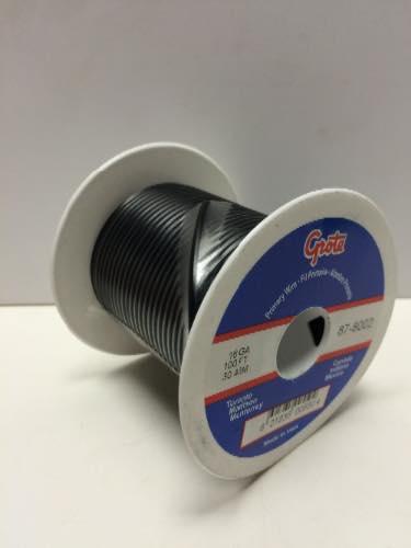 87-8002, Grote Industries Co., WIRE, 16GA, BLACK, 100' - 87-8002