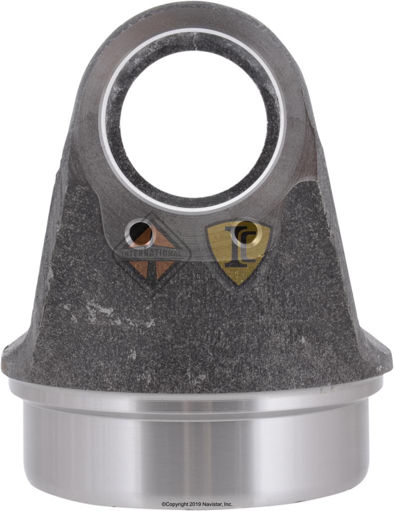 2500656C1, Navistar International, Drive Shaft Tube Weld Yoke, SPL170 Series, 6.026" Outside Diameter, 2.166" Bearing Cap Diameter,  4.961" Tube Diameter, 0.118 Tube Wall, 4.746" Butt Diameter - part number 2500656C1