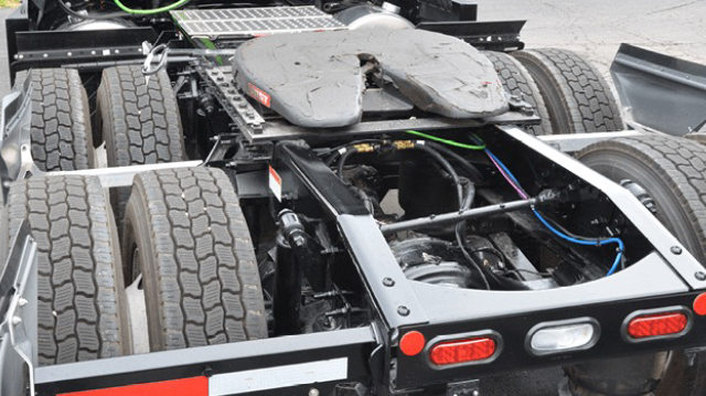 Photo of a Freightliner Sleeper Truck Chassis