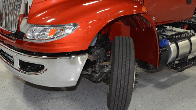 Photo of an International MV Truck Wheel