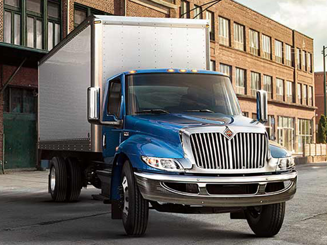 Photo of an International MV Truck
