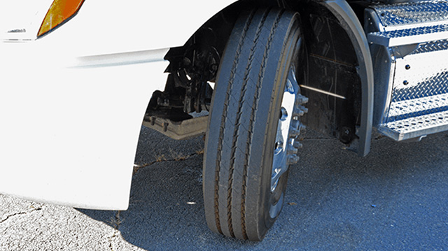 Photo of a Freightliner Truck Wheel