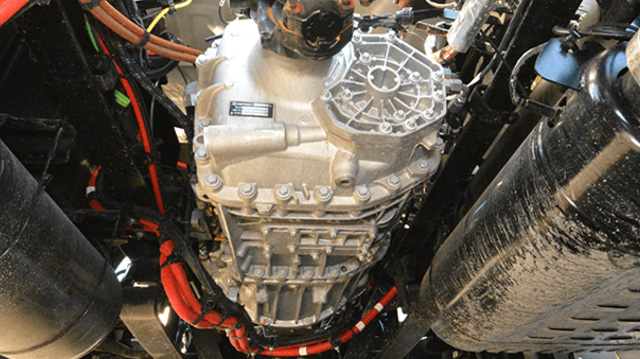 Photo of a Freightliner Truck Transmission