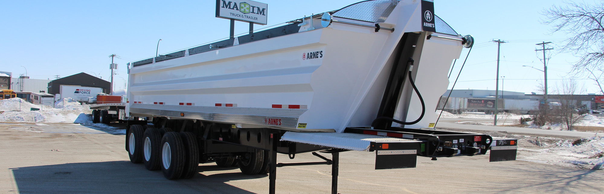 Arnes maximizer end dump