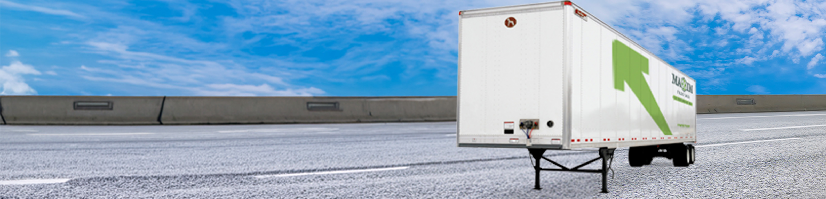 Dry van trailer rental