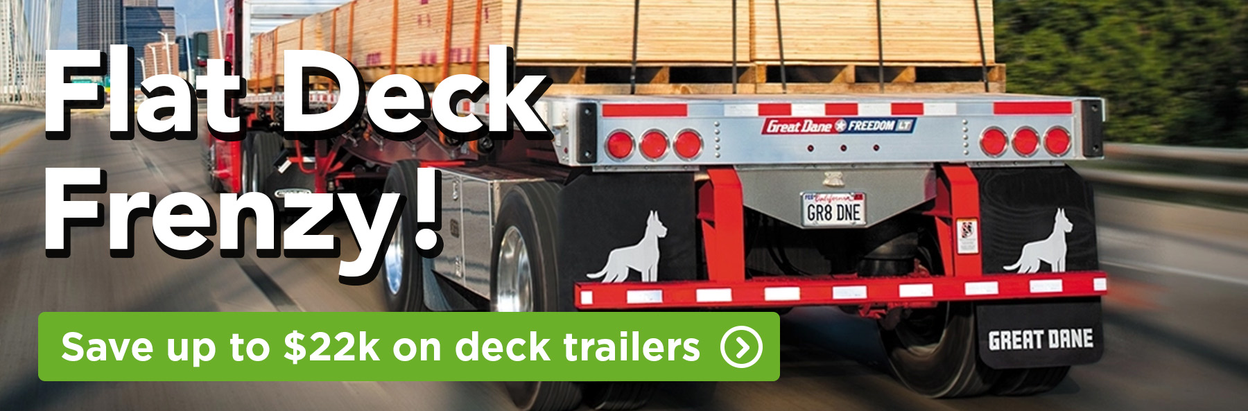 Flat Deck Frenzy - Save up to $22k on deck trailers