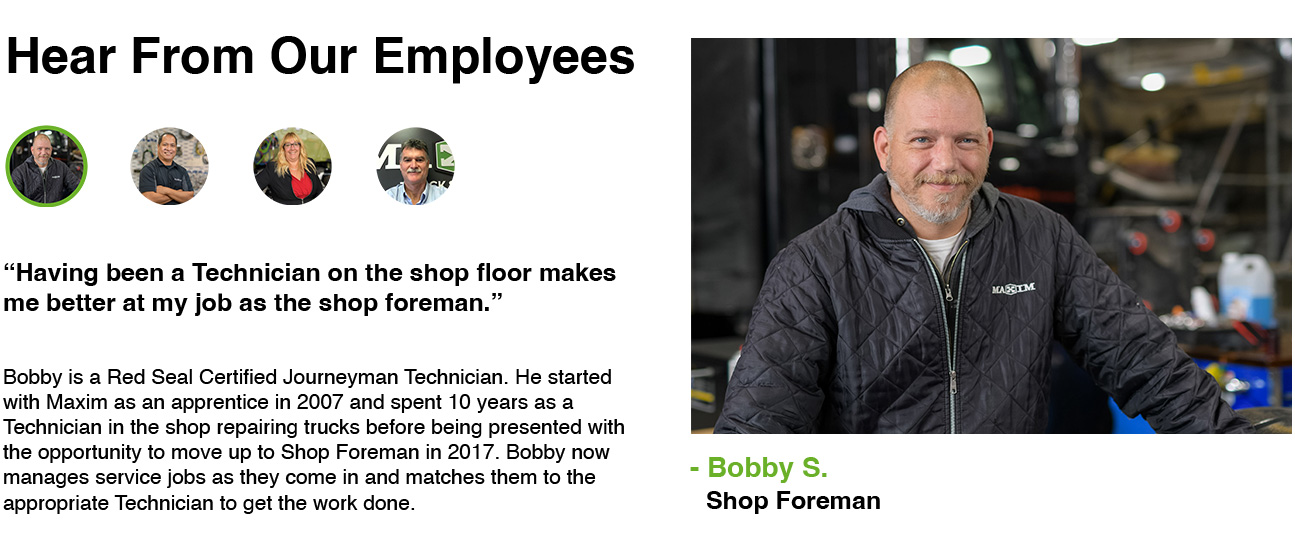hear from our employee, bobby