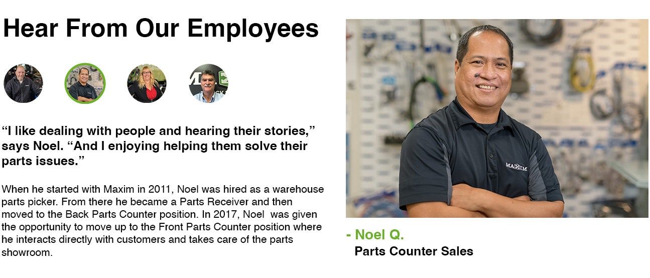 hear from our employee, noel