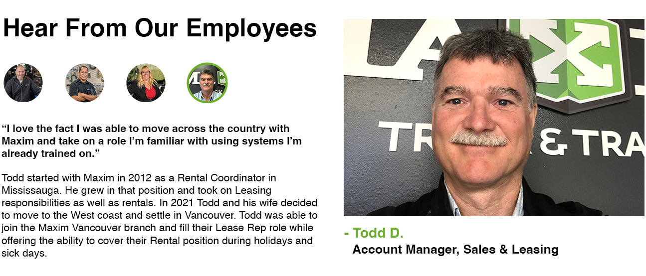hear from our employee, todd