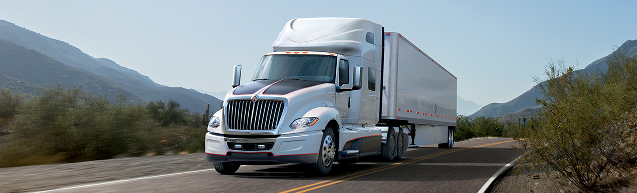 Photo of an international LT625 Truck
