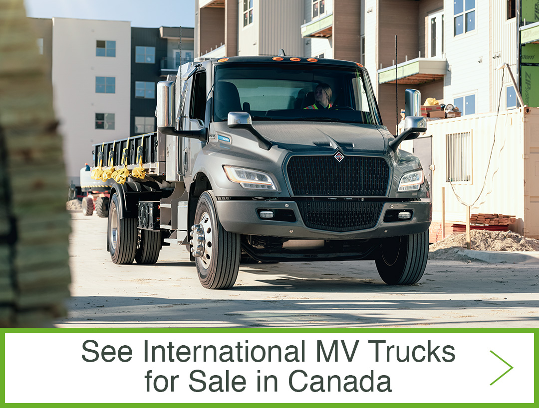 See International MV Trucks for Sale in Canada