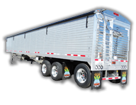 tridem grain trailer