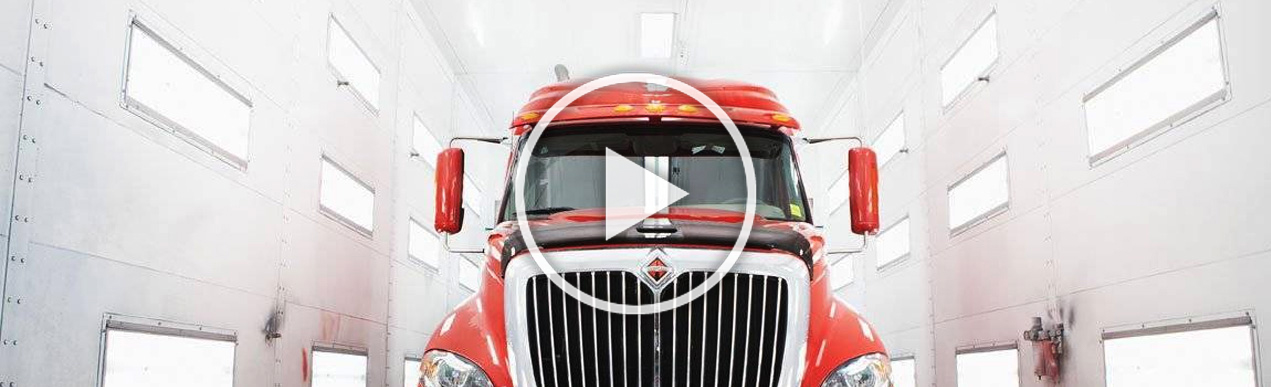 Heavy duty commercial truck and trailer collision repair service centers in Winnipeg, Manitoba