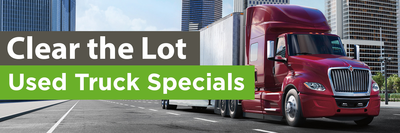 Used truck specials